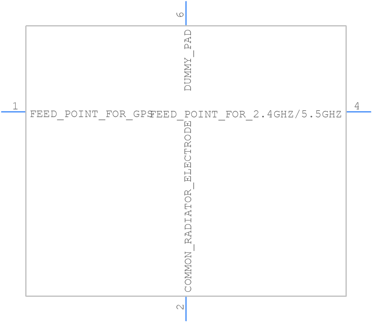 ANT161575TT-3000A1 - TDK - PCB symbol
