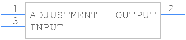 LM317LCLPR - Texas Instruments - PCB symbol