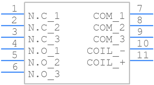MY3-02-DC24 - OMRON Electronics - PCB symbol