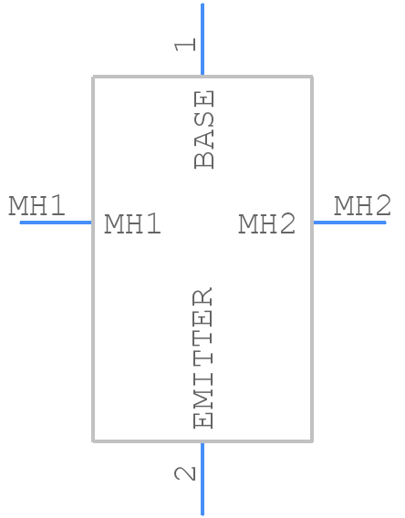 2N3585 - Central Semiconductor - PCB symbol