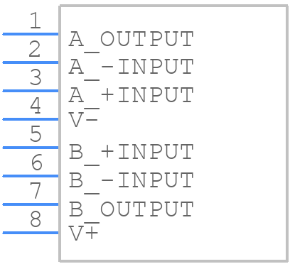 NJM3404AL - Nisshinbo - PCB symbol