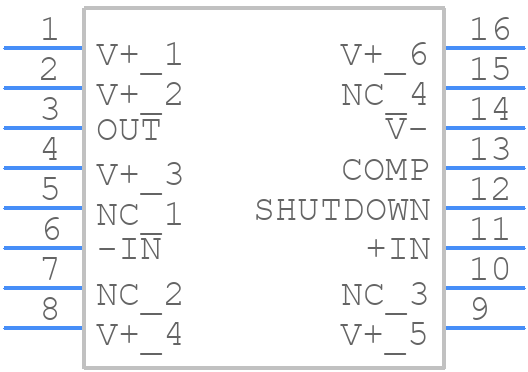 LT1210CS#PBF - Analog Devices - PCB symbol