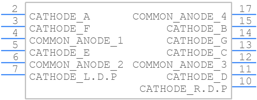 LTS-3401LG - Lite-On - PCB symbol