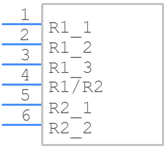 HVD5-B20M-050-05 - Caddock - PCB symbol