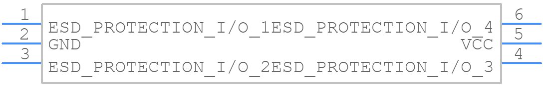 PRTR5V0U4Y,125 - Nexperia - PCB symbol