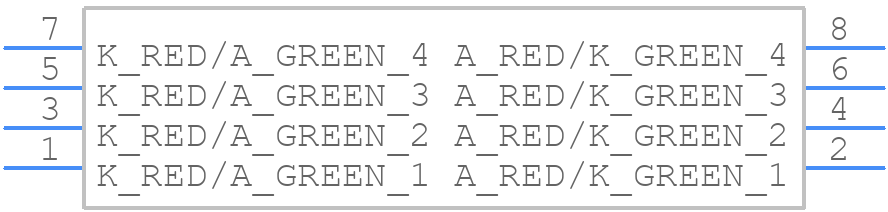 WP917CK/4EGWT - Kingbright - PCB symbol