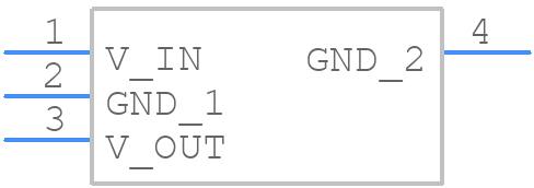 UA78M08CDCYR - Texas Instruments - PCB symbol