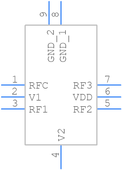 SKY13586-678LF - Skyworks - PCB symbol