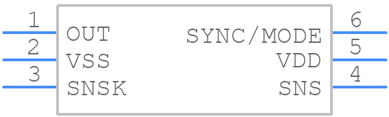 AT42QT1011-TSUR - Microchip - PCB symbol