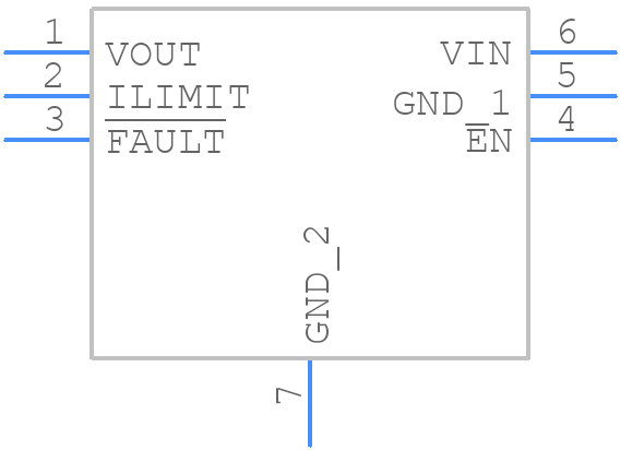 MIC2039AYMT-TR - Microchip - PCB symbol