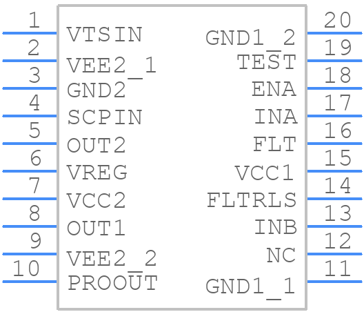 BM6101FV-CE2 - ROHM Semiconductor - PCB symbol