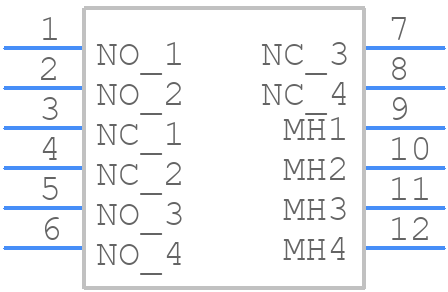 OS203013MT6QN1 - LITTELFUSE - PCB symbol