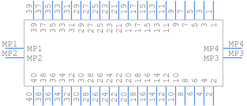 FH12-40S-0.5SVA(54) - Hirose - PCB symbol
