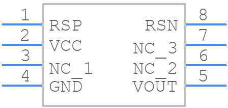 LMP8480MME-S/NOPB - Texas Instruments - PCB symbol