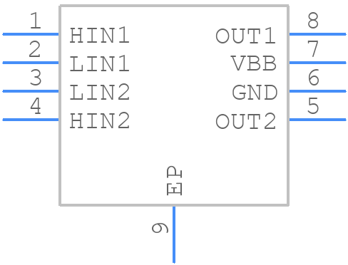 A3910EEETR-T - Allegro Microsystems - PCB symbol