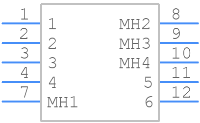 99S20D-40MA5-D - Rosenberger - PCB symbol