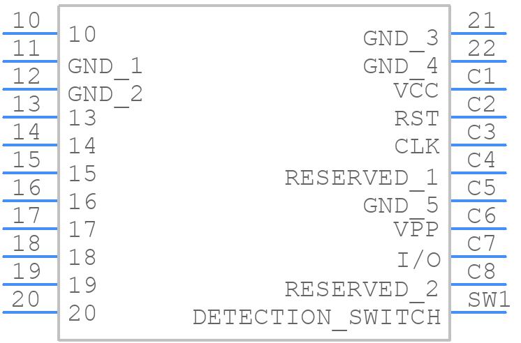 2199337-5 - TE Connectivity - PCB symbol