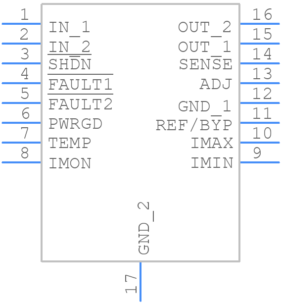 LT3055IMSE-3.3#PBF - Analog Devices - PCB symbol