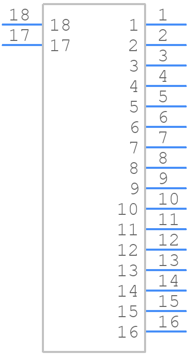 503480-1600 - Molex - PCB symbol