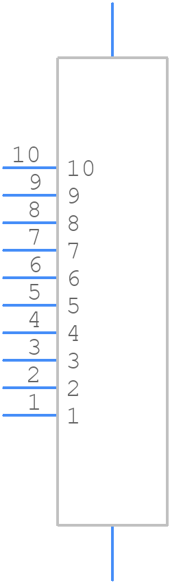 5040501091 - Molex - PCB symbol