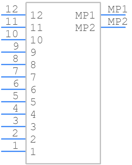 504050-1291 - Molex - PCB symbol