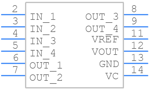 CKSR 50-NP - LEM - PCB symbol