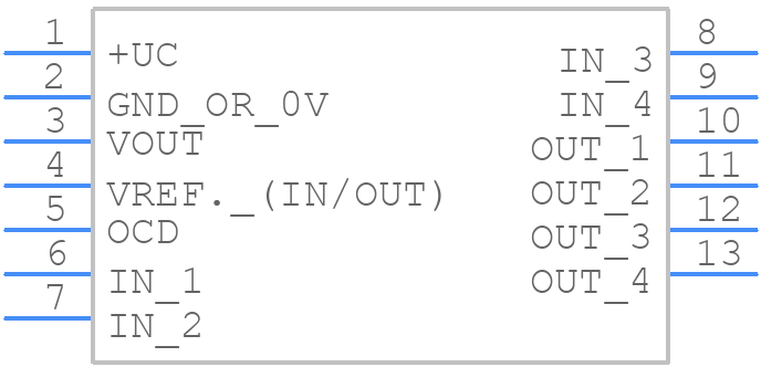 HO 40-NP-0100 - LEM - PCB symbol