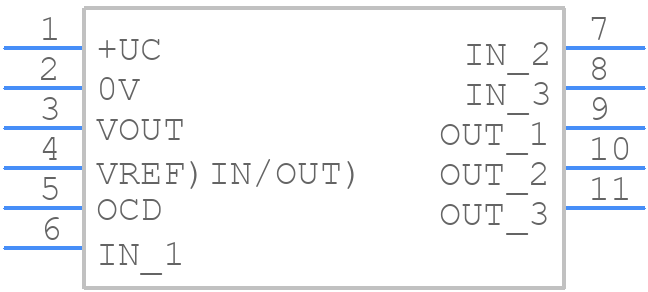 HO 10-P - LEM - PCB symbol