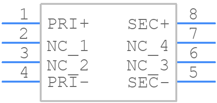 PE-65812FNL - Yageo Group - PCB symbol