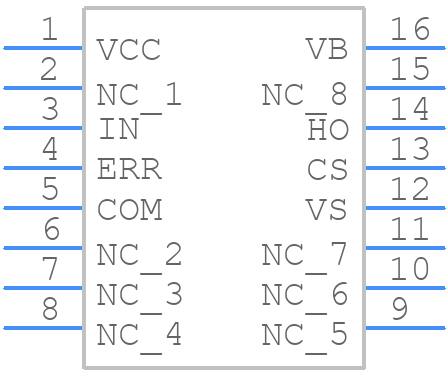 IR2125SPBF - Infineon - PCB symbol