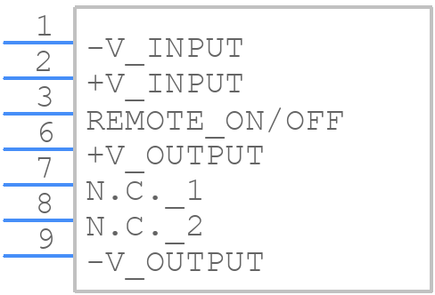 IT2405SA - XP POWER - PCB symbol