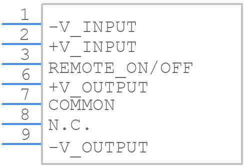 IM2405S - XP POWER - PCB symbol