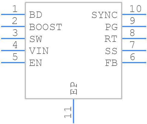 LT3971AIMSE#PBF - Analog Devices - PCB symbol