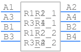 CAT16-272J4LF - Bourns - PCB symbol