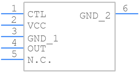 BAJ2DD0WHFP-TR - ROHM Semiconductor - PCB symbol