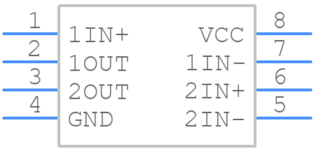 SN75157DR - Texas Instruments - PCB symbol