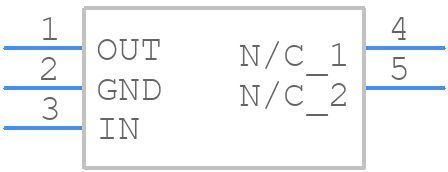 NCP716BSN330T1G - onsemi - PCB symbol