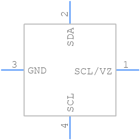 MLX90614ESF-BCI-000-TU - Melexis - PCB symbol