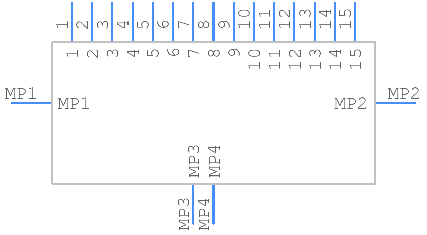 502244-1530 - Molex - PCB symbol