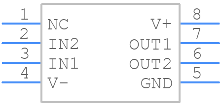 LM360M/NOPB - Texas Instruments - PCB symbol