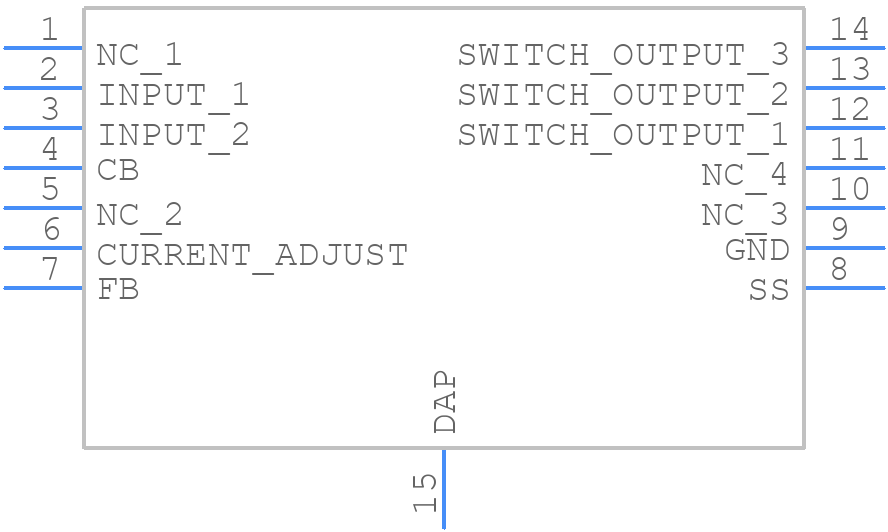 LM2679SDX-ADJ/NOPB - Texas Instruments - PCB symbol