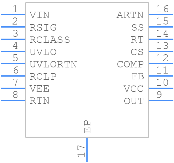 LM5070SD-50/NOPB - Texas Instruments - PCB symbol