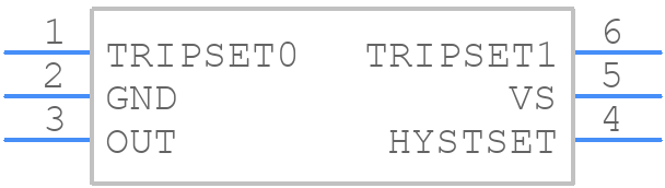 TMP302BQDRLRQ1 - Texas Instruments - PCB symbol
