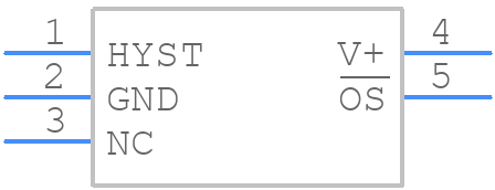 LM26CIM5-YPE/NOPB - Texas Instruments - PCB symbol