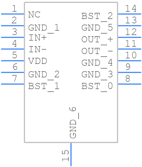 DS32EV100SD/NOPB - Texas Instruments - PCB symbol