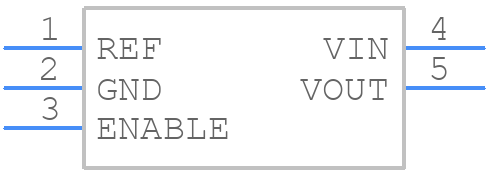 LM4120IM5X-3.3/NOPB - Texas Instruments - PCB symbol
