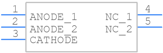 TL4051C12QDCKR - Texas Instruments - PCB symbol