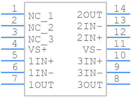 SN10503D - Texas Instruments - PCB symbol
