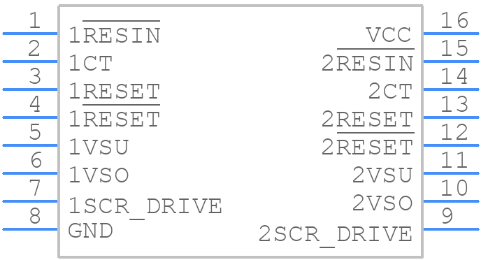 TL7770-12CDWR - Texas Instruments - PCB symbol