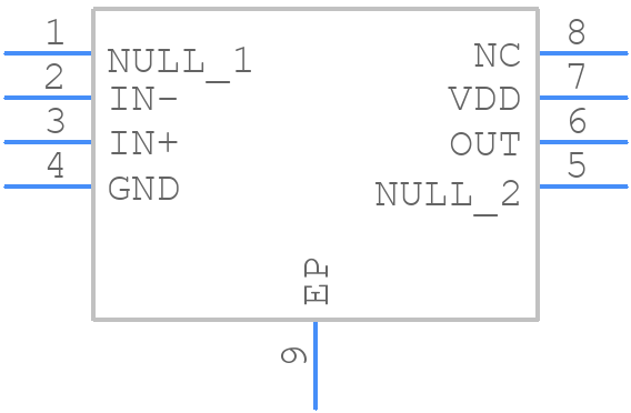 TLC071CDGNR - Texas Instruments - PCB symbol